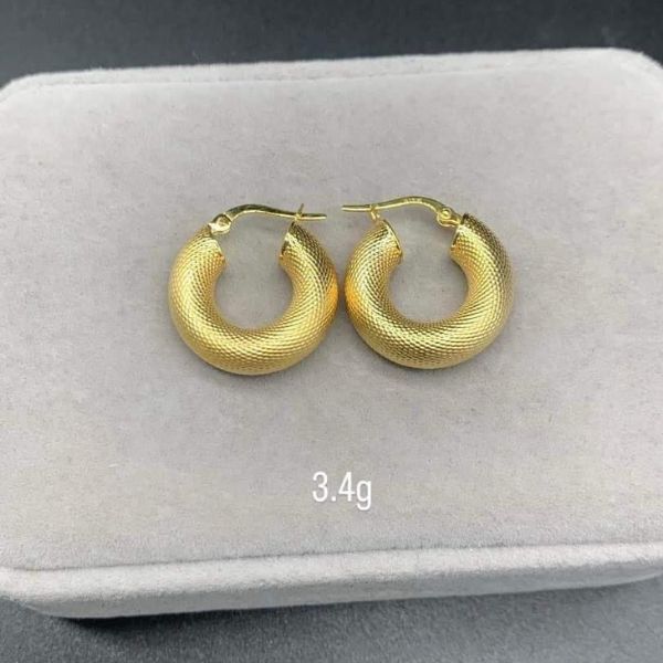 Radiant Gold Earrings